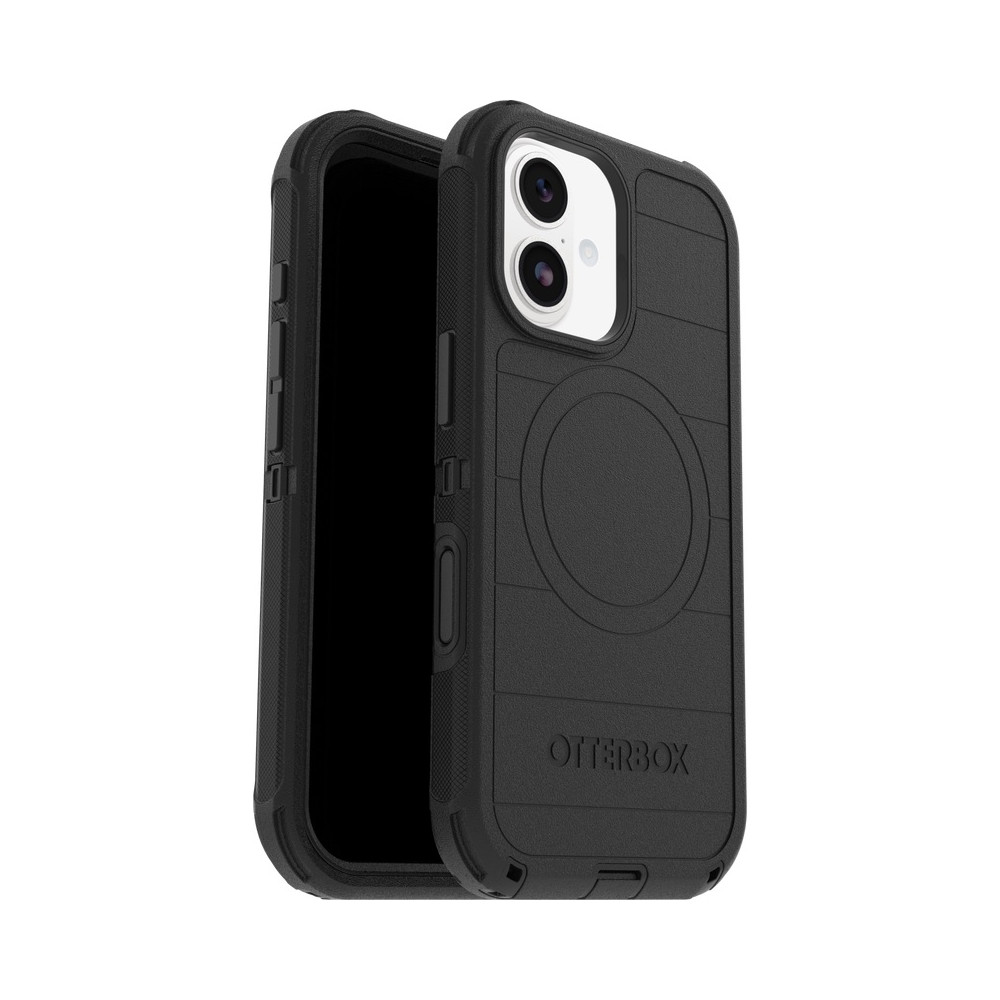 Otterbox 77-98354 Defender Pro MagSafe Apple iPhone 17 (6.3') Case Black - , DROP+ 7X Military Standard, Tri-Layer, Port Covers, 7 Years Warranty - Image 1
