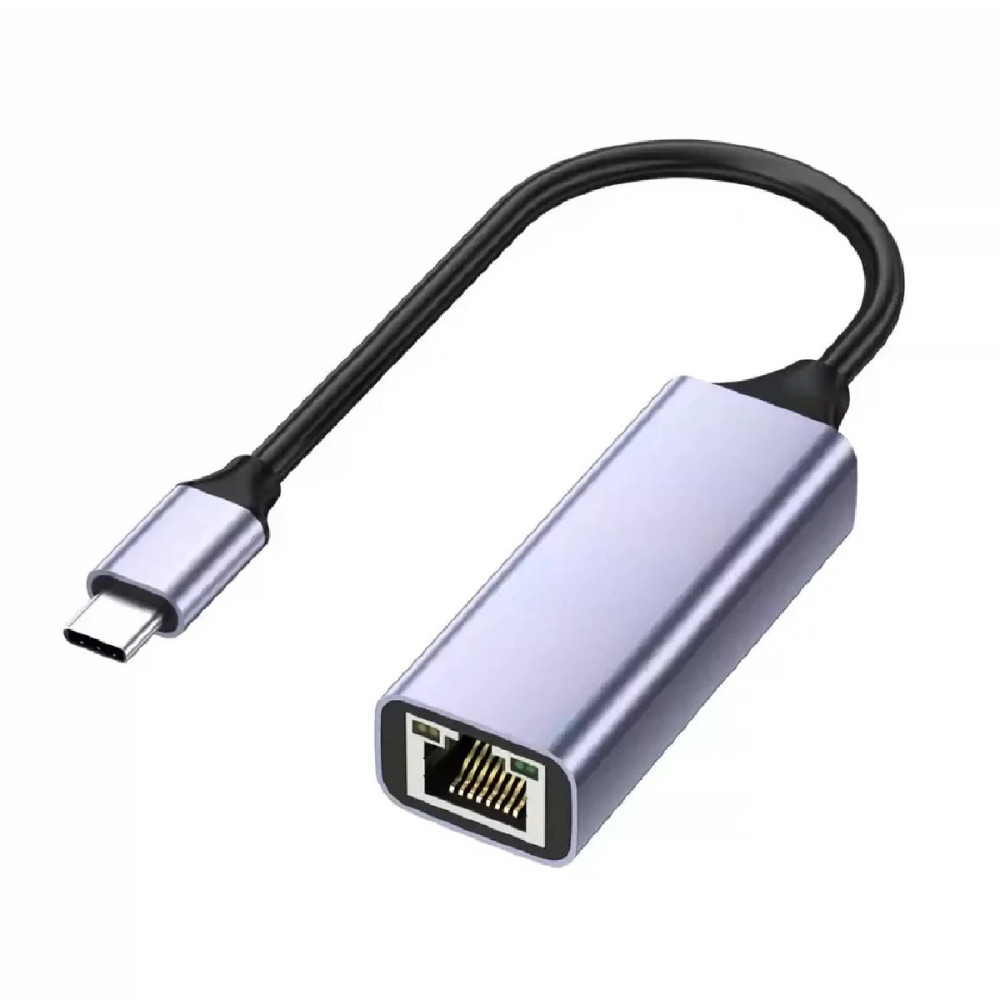 USP USBCEA2500M USB-C To RJ45 Network Card 2.5G 2500Mbps USB Gigabit Ethernet Adapter, Durabiliity, Premium Feel, Reliable and Efficient,5 Years Warranty - Image 1