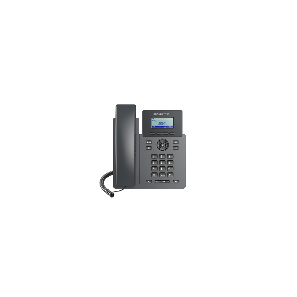 Grandstream GRP2601 Carrier Grade 2 Line IP Phone, 2 SIP Accounts, 2.2' LCD, 132x48 Screen, HD Audio, PSU Included, 5 way Conference, 1Yr Wty - Image 1