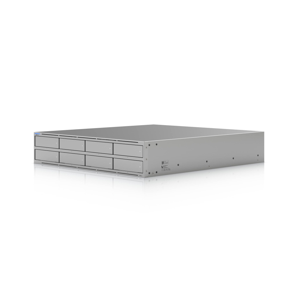 Ubiquiti UNAS-PRO-8 UNAS PRO, (8) 2.5/3.5" HDD,(2) M.2 NVMe, (2)10G SFP+, (1)10 GbE RJ45, RACK-MOUNT( - Image 1