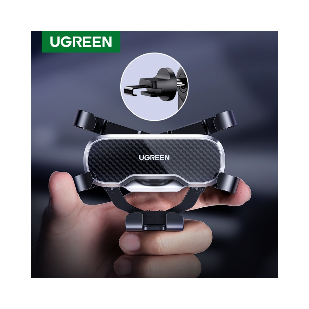 UGREEN 6957303888719 80871 Gravity Car Holder with Hook - Image 2