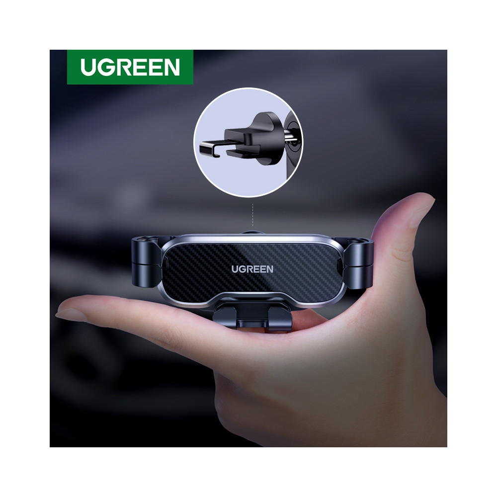 UGREEN 6957303888719 80871 Gravity Car Holder with Hook - Image 3