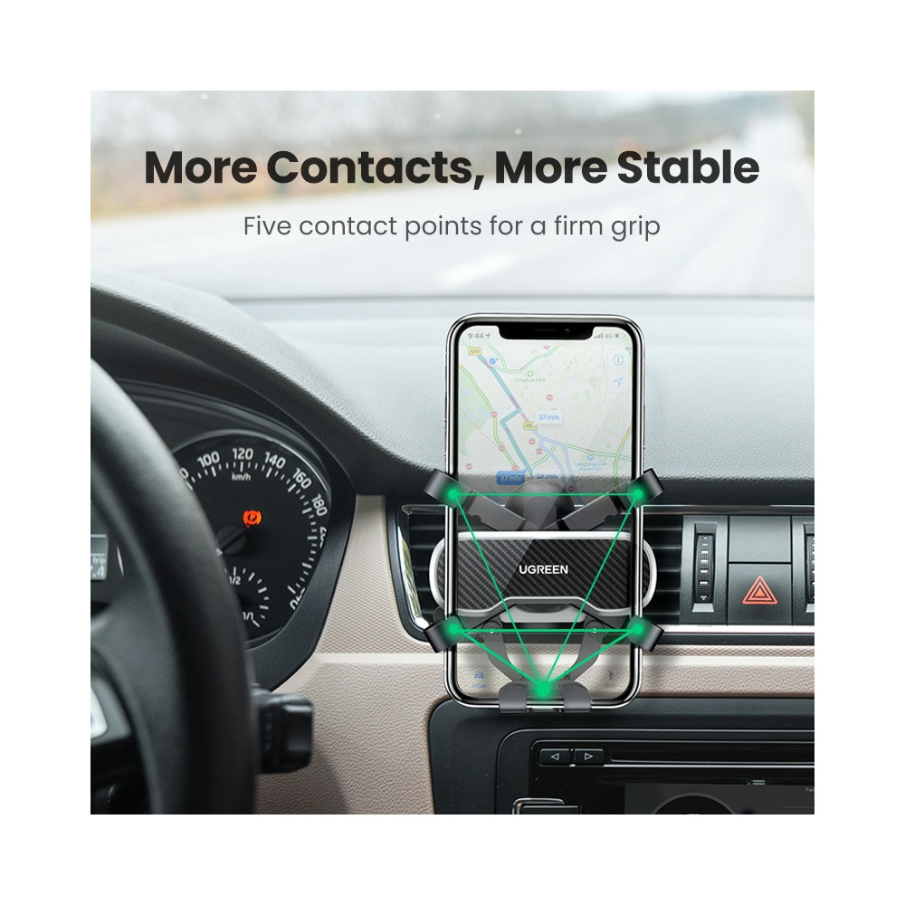 UGREEN 6957303888719 80871 Gravity Car Holder with Hook - Image 4