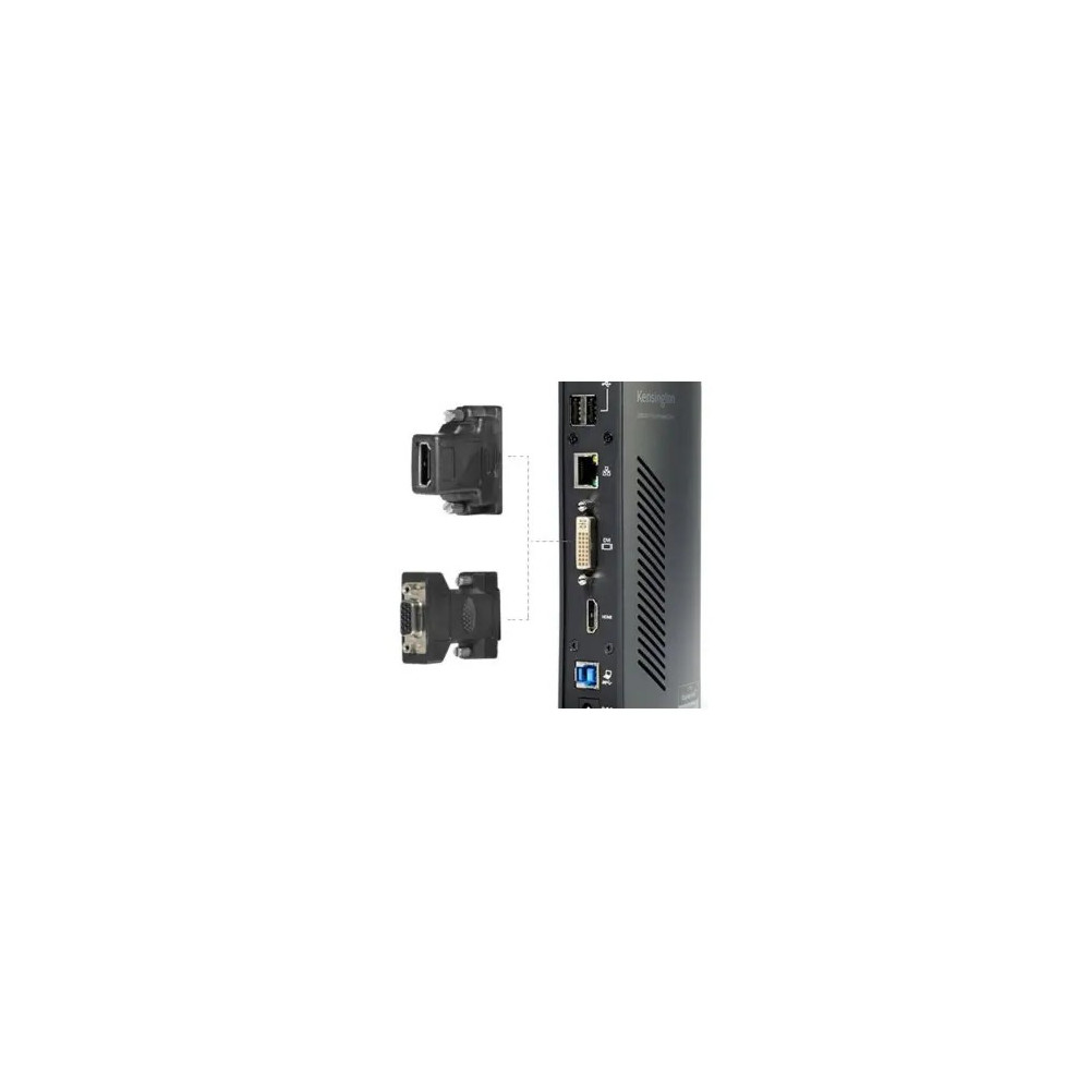 Kensington 33972 SD3500 DOCKING STATION, HDMI, DVI, VGA, USB-A(6), GbE(1), 2YR