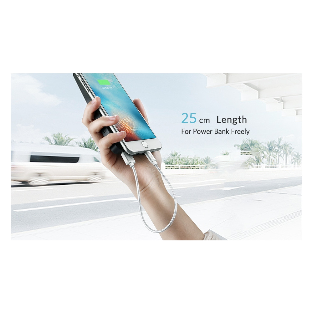 UGREEN 6957303835898 30589 Lightning to USB2.0 Sync & Charging Cable 2M Gold - Image 3