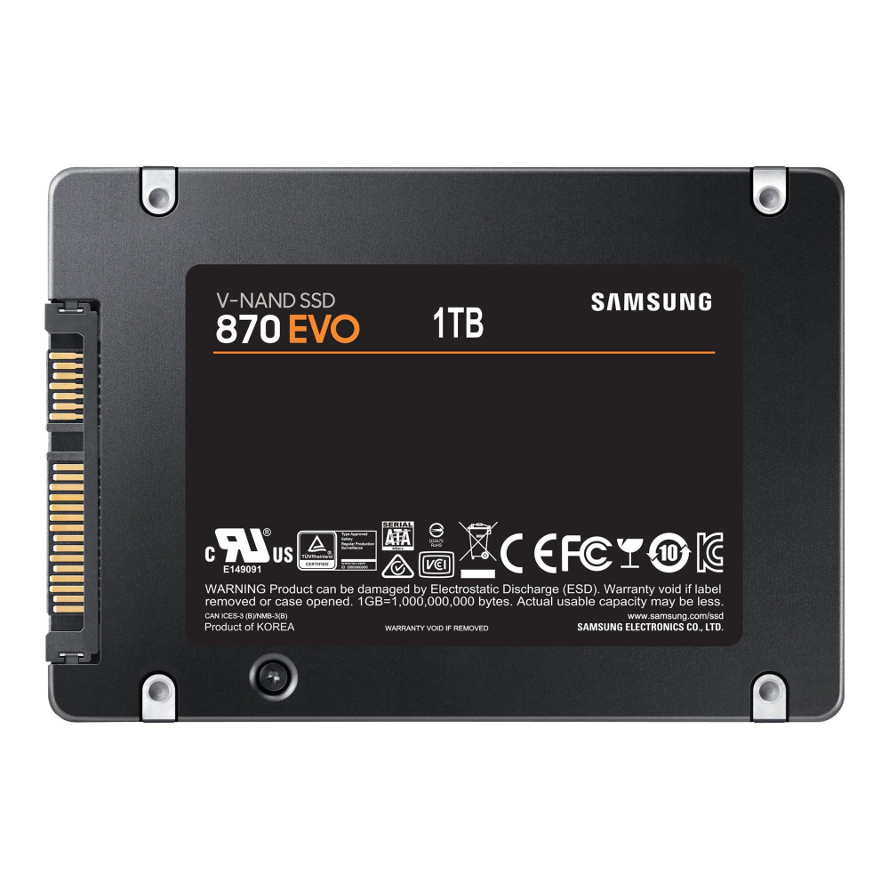 Samsung MZ-77E1T0BW (870 EVO) 1TB, 2.5" INTERNAL SATA SSD, 560R/530W MB/s, 5YR WTY - Image 5