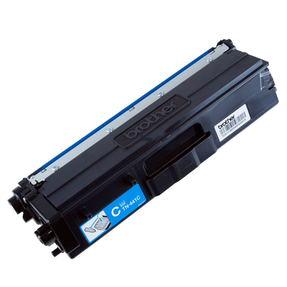Brother TN-441C Colour Laser Toner- Cyan Standard Cartridge- HL-L8260CDN/8360CDW MFC-L8690CDW/L8900CDW - 1,800 Pages - Image 1