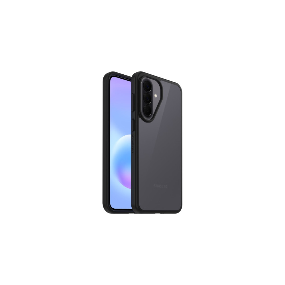 Otterbox 77-000450 React Samsung Galaxy A57 5G (6.7') Case Black Crystal (Clear/Black) - ,Antimicrobial,DROP+ Military Standard,7 Years Warranty - Image 1