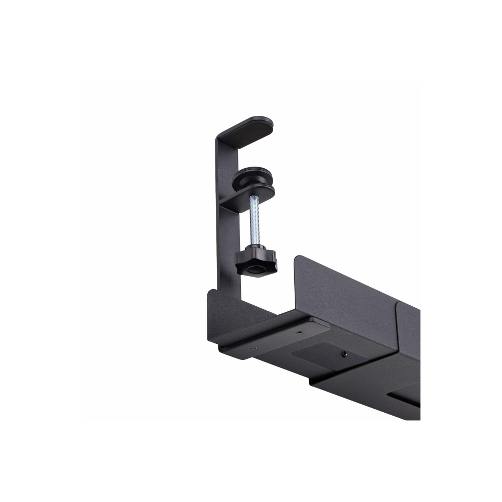 StarTech CALB-DESK-CABLE-TRAY UNDER DESK CABLE MANAGEMENT TRAY, LENGTH ADJUSTABLE CABLE ORGANIZER, CLAMP-ON - Image 3