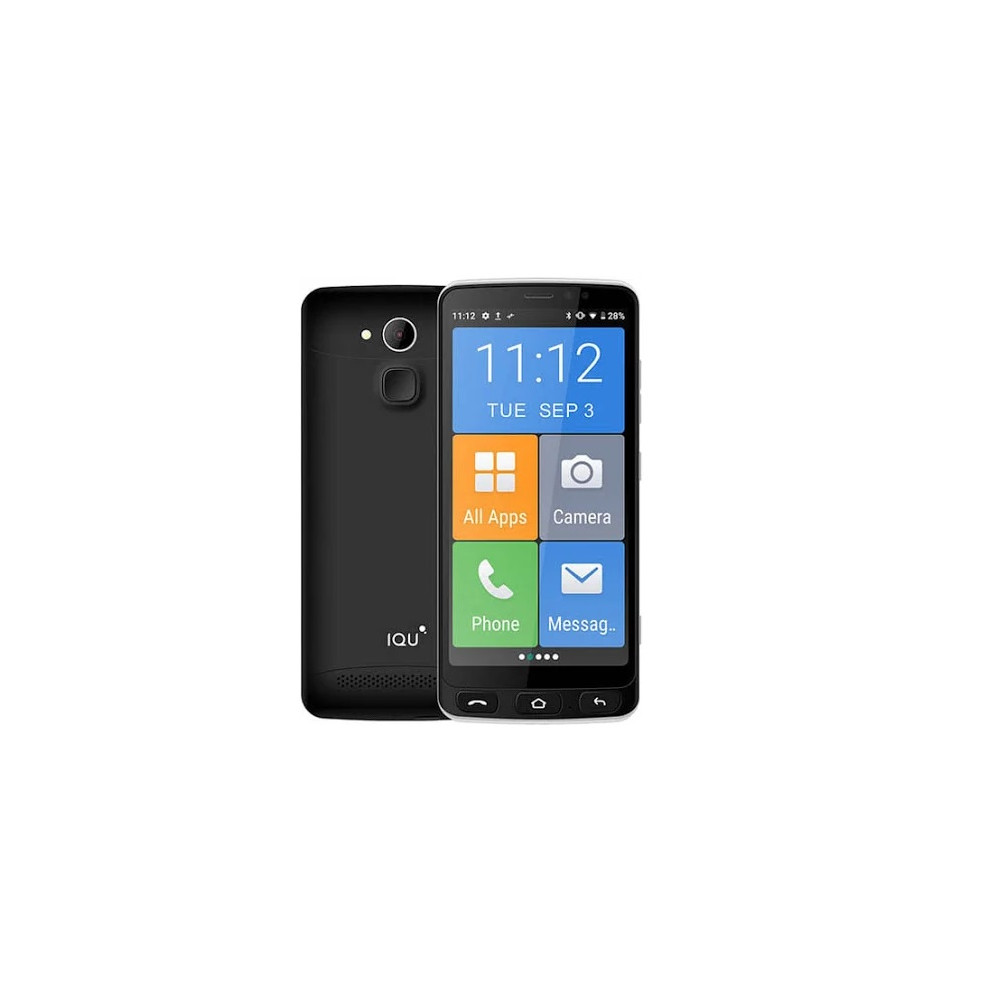 IQU SMARTEASYQ50BLACK SmartEasy Q50 4G 16GB - Black *AU STOCK*, 5.5', IPS FW+, 2GB/16GB, 8MP/5MP,Single SIM, 2400mAh, 1 Year Warranty - Image 1
