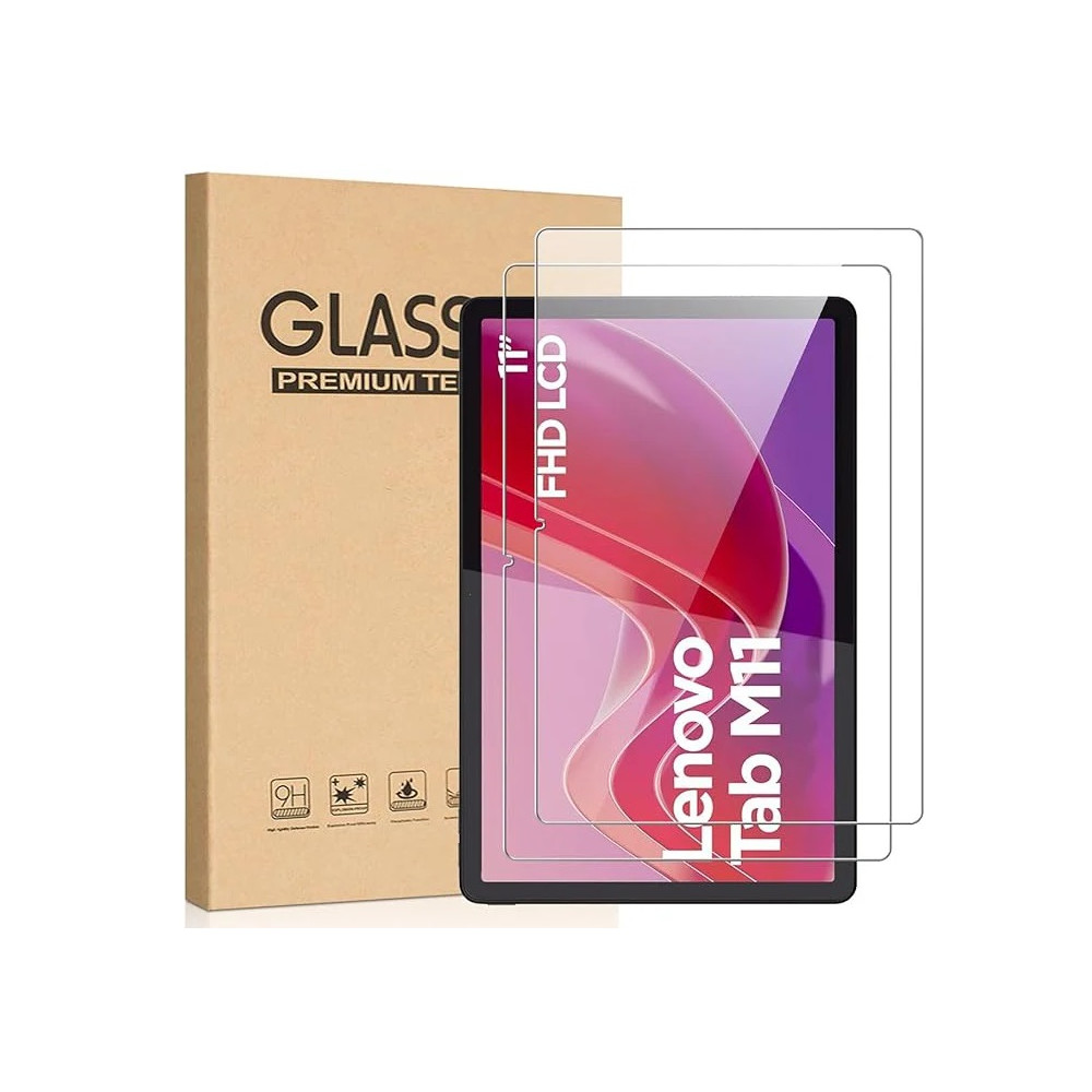USP SPULTABM11 Lenovo Tab M11 (11') Premium Tempered Glass Screen Protector - 9H Surface Hardness, Scratch Resistant, Bubble-Free, 5 Years Warranty - Image 1