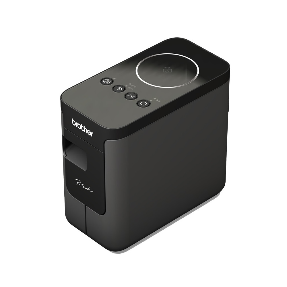 Brother PT-P750W PLUG AND PRINT PC AND MAC CONNECTABLE LABELLER WITH WIRELESS CONNECTION AND NFC- 3.5-24MM TZE TAPE MODEL - Image 1
