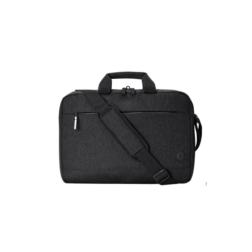 HP 1X645AA Bag 15.6' Prelude Pro Recycle Top Load Carry Case Laptop Bag Recycled Fabric Strap Adjustable, Padded Design Fits 15.6' 14' 13.3' Notebook - Image 1