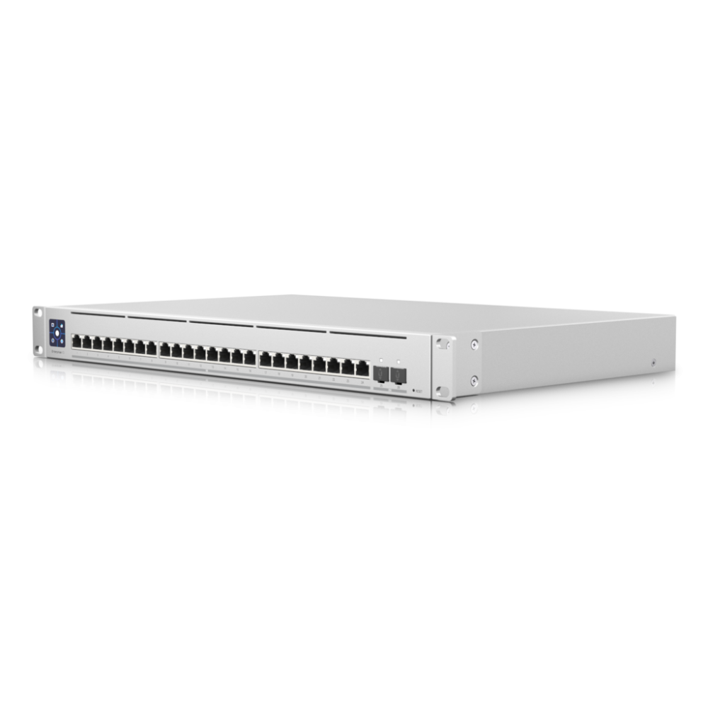 Ubiquiti USW-ENTERPRISEXG-24 Switch Enterprise 24-port Switch 24x10GbE Ports, 2x 25G SFP28 Ports For Uplinks, Managed Layer 3 Switch, - Image 1