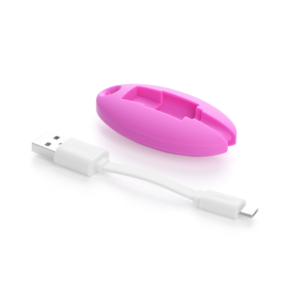 UGREEN 6957303833108 30310 Portable Micro USB Key Chain Cable-Pink - Image 2