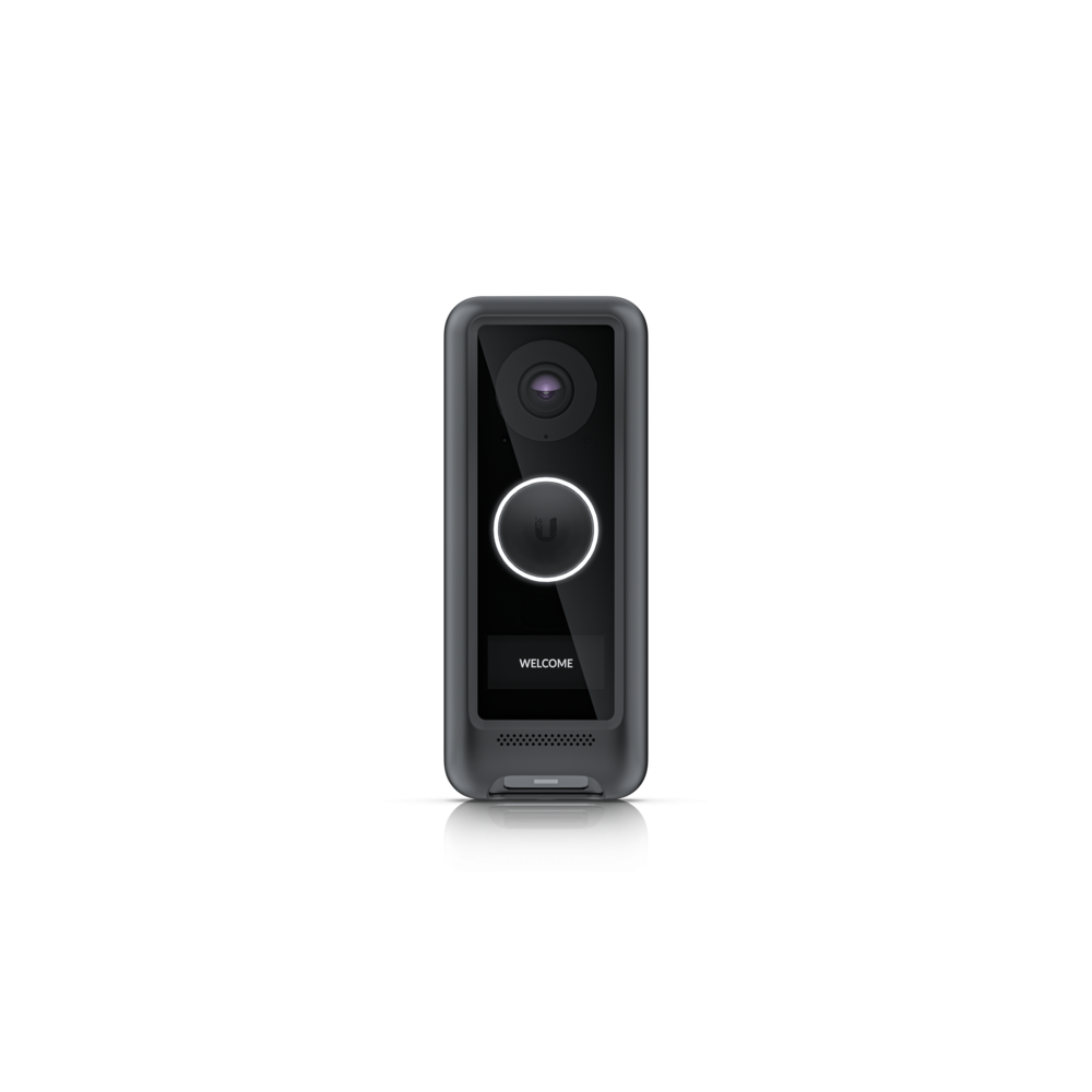Ubiquiti UVC-G4-DB-COVER-BLACK UniFi Protect G4 Doorbell Black Cover, Compitable with , Blends Seamlessly - Image 1