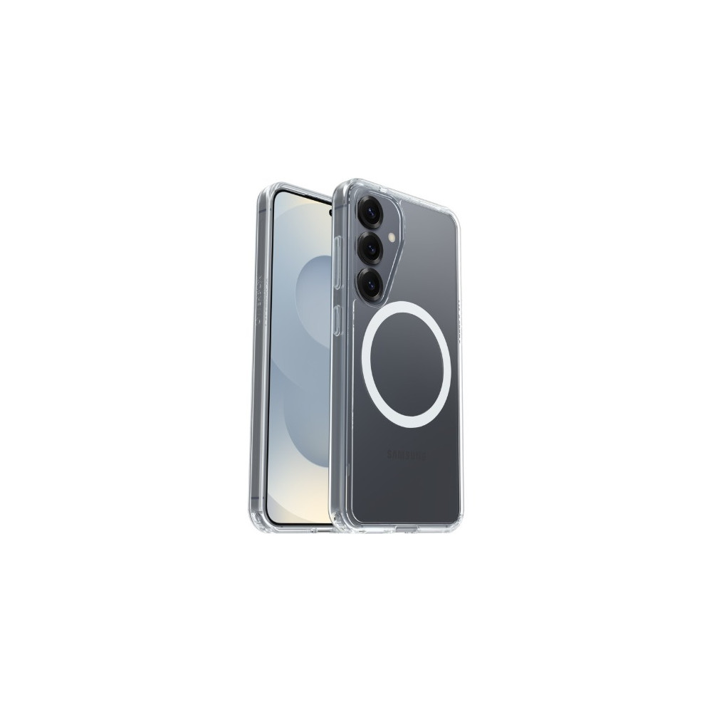 Otterbox 77-97403 Symmetry Clear Magnets Samsung Galaxy S25 5G (6.2') Case Clear - , DROP+ 3X Military Standard, Raised Edges, 7 Years Warranty - Image 1