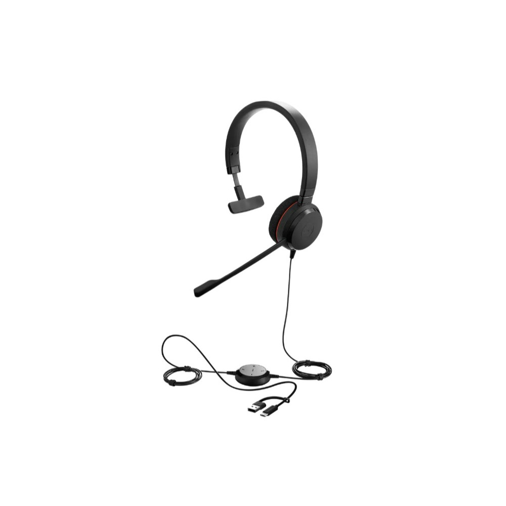 Jabra 4993-823-369 EVOLVE 20 SE USB C/A, MS MONO - Image 1