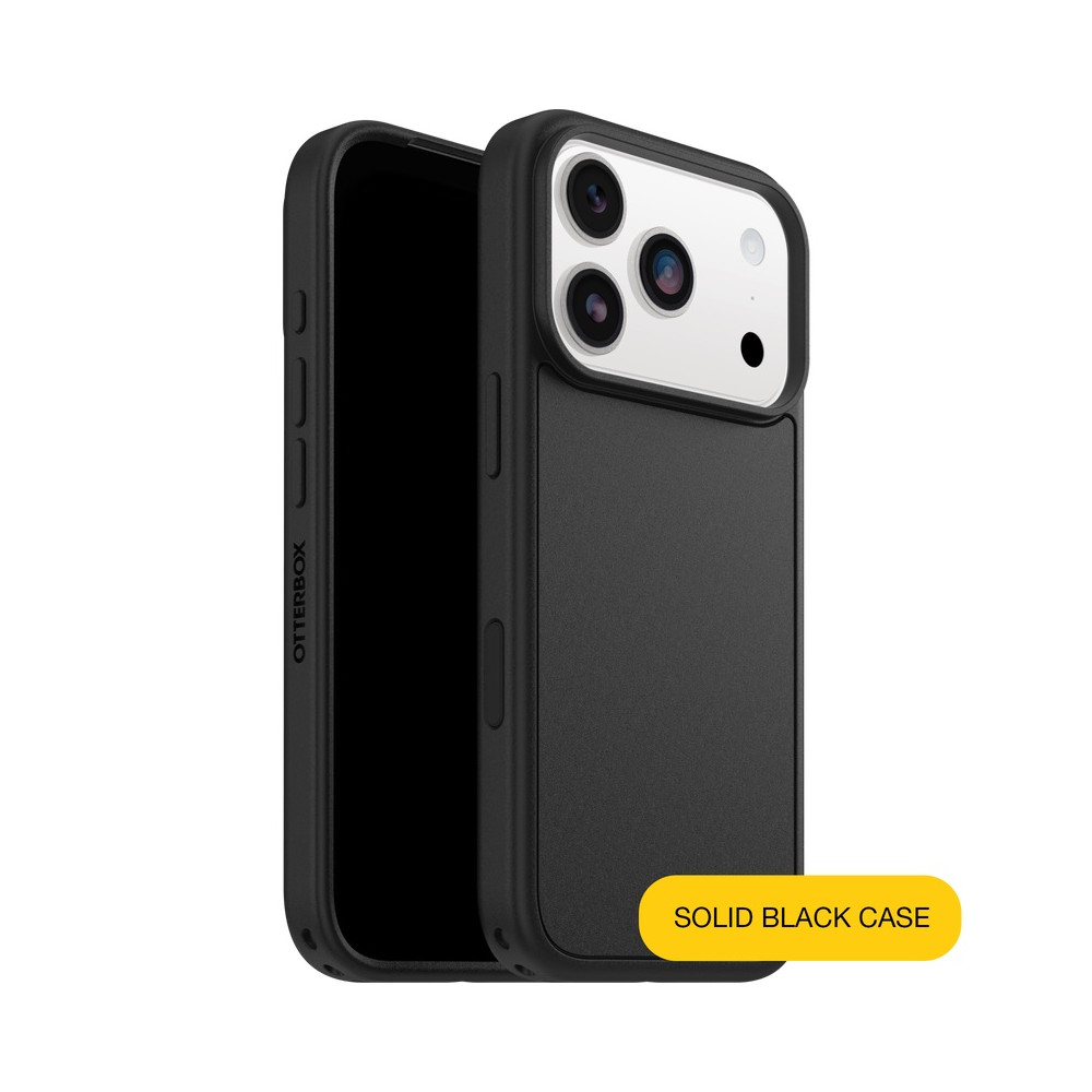 Otterbox 77-99427 Symmetry MagSafe Apple iPhone 17 Pro (6.3') Case Black - , DROP+ 3X Military Standard, Raised Edges, Hassle-Free, 7 Years Warranty - Image 1