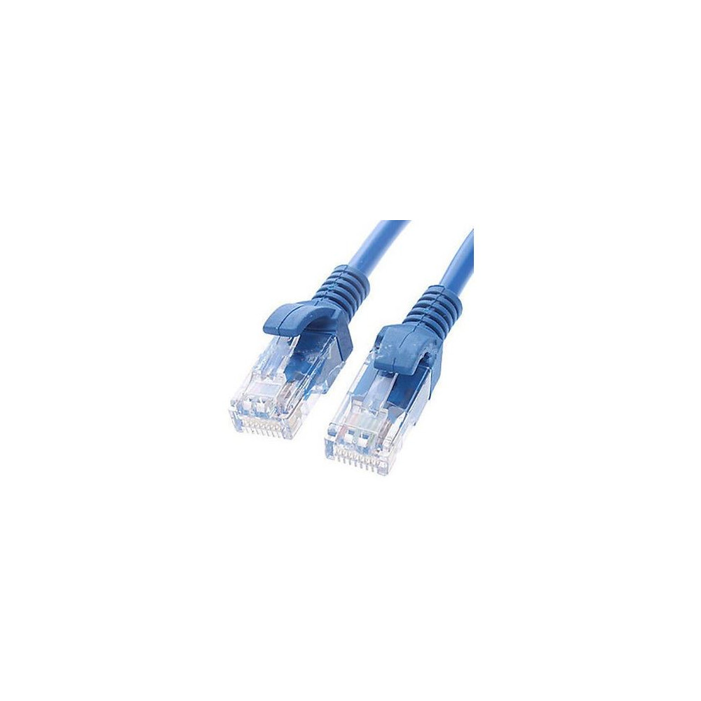 Astrotek AT-RJ45BL-1M CAT5e Cable 1m - Blue Color Premium RJ45 Ethernet Network LAN UTP Patch Cord 26AWG CU Jacket replaces CB8W-KO820U-1 - Image 1