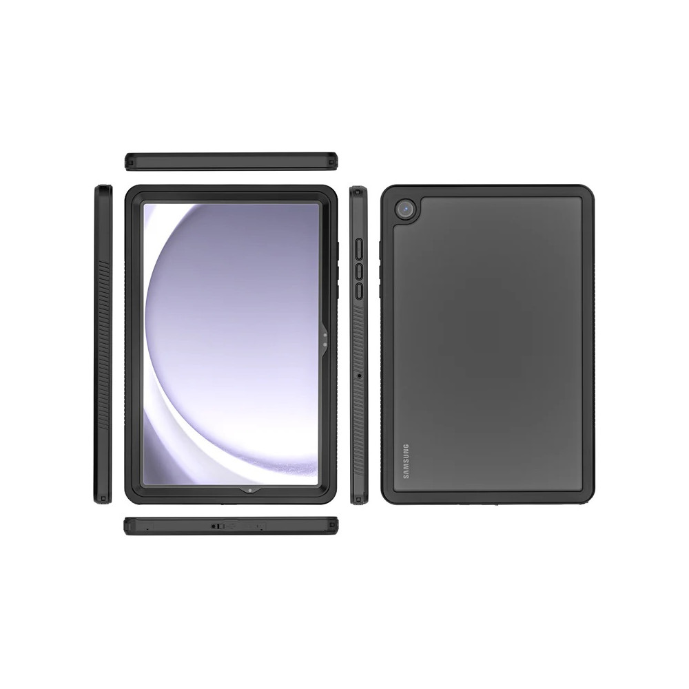 USP HDTWPA9PLUS Samsung Galaxy Tab A9+ (11') WaterProof Case Clear - IP68, Reliable & Durable, 360° Rotation, DustProof, SnowProof,5 Years Warranty - Image 1