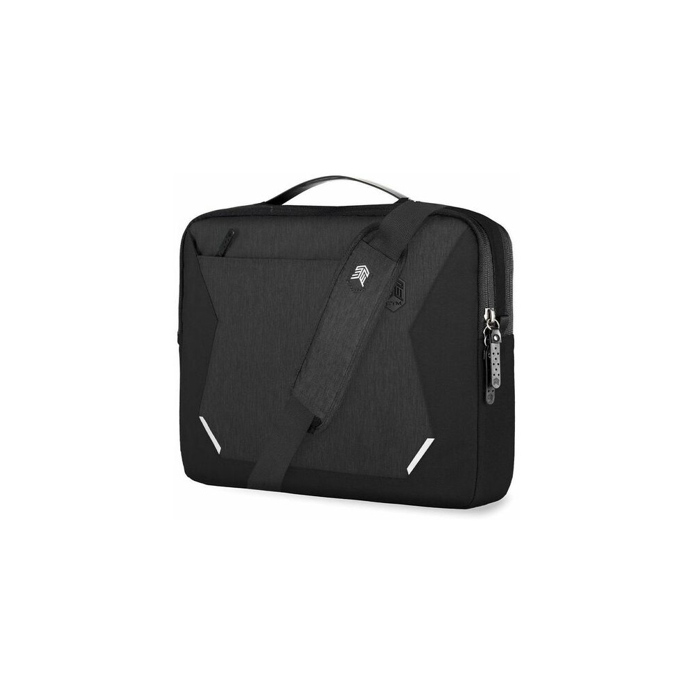 STM STM-117-431M-01 (MYTH BRIEF) LAPTOP SHOULDERBAG, FITS UP TO 14'', MAGNET BLACK , 3YR WTY