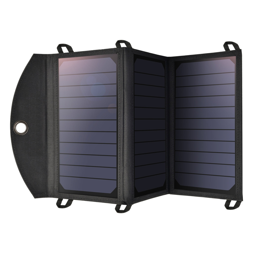 Choetech 6971824970470 SC001 Solar Panel 19W Portable Charger SunPower Panels Dual USB Charger for Camping, RV, Outdoors - Image 4