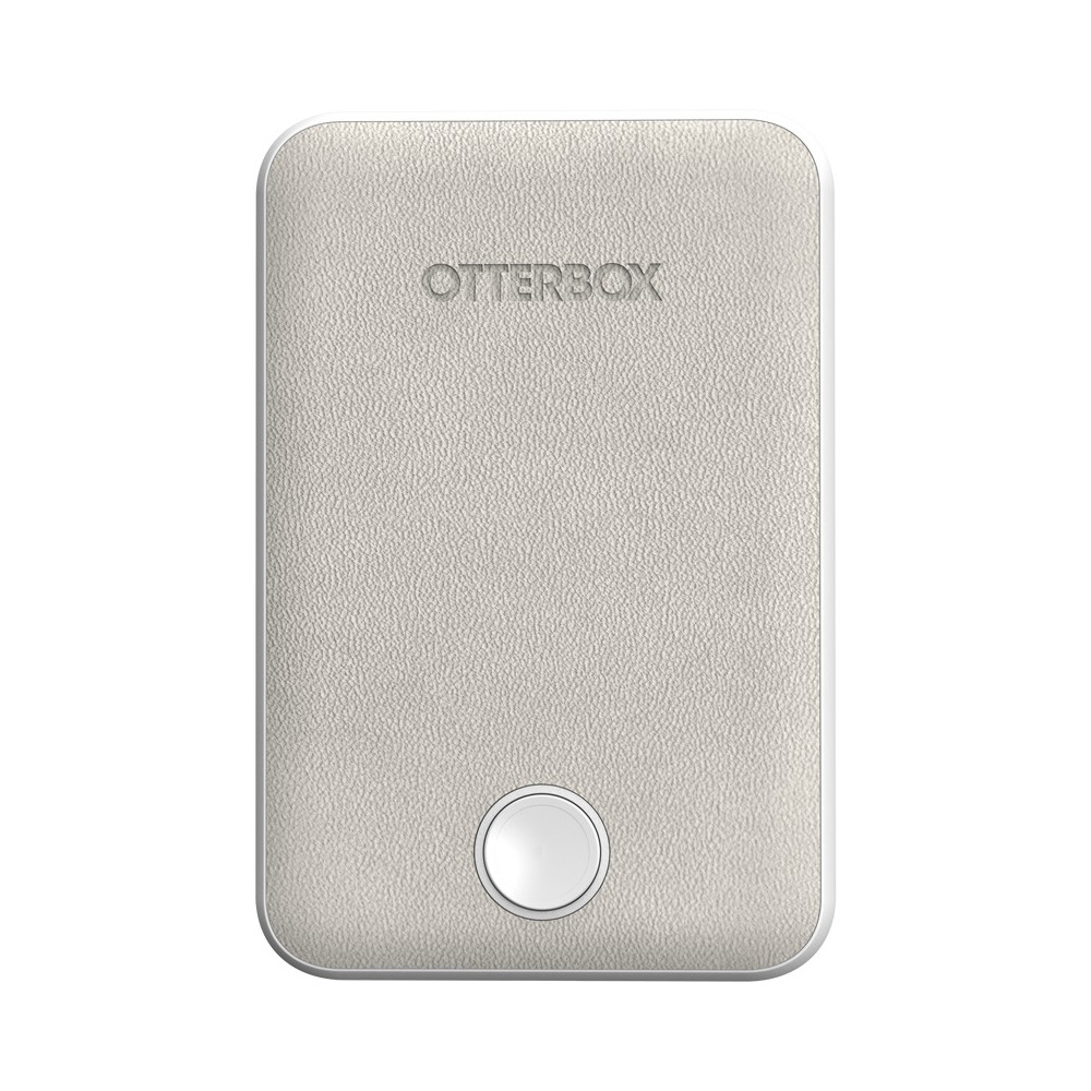 Otterbox 78-81463 5K mAh Wireless Power Bank for Magsafe With Qi2 -White , USB-C, Slim, Portable, Compact and lightweight, 2 Years Warranty - Image 1
