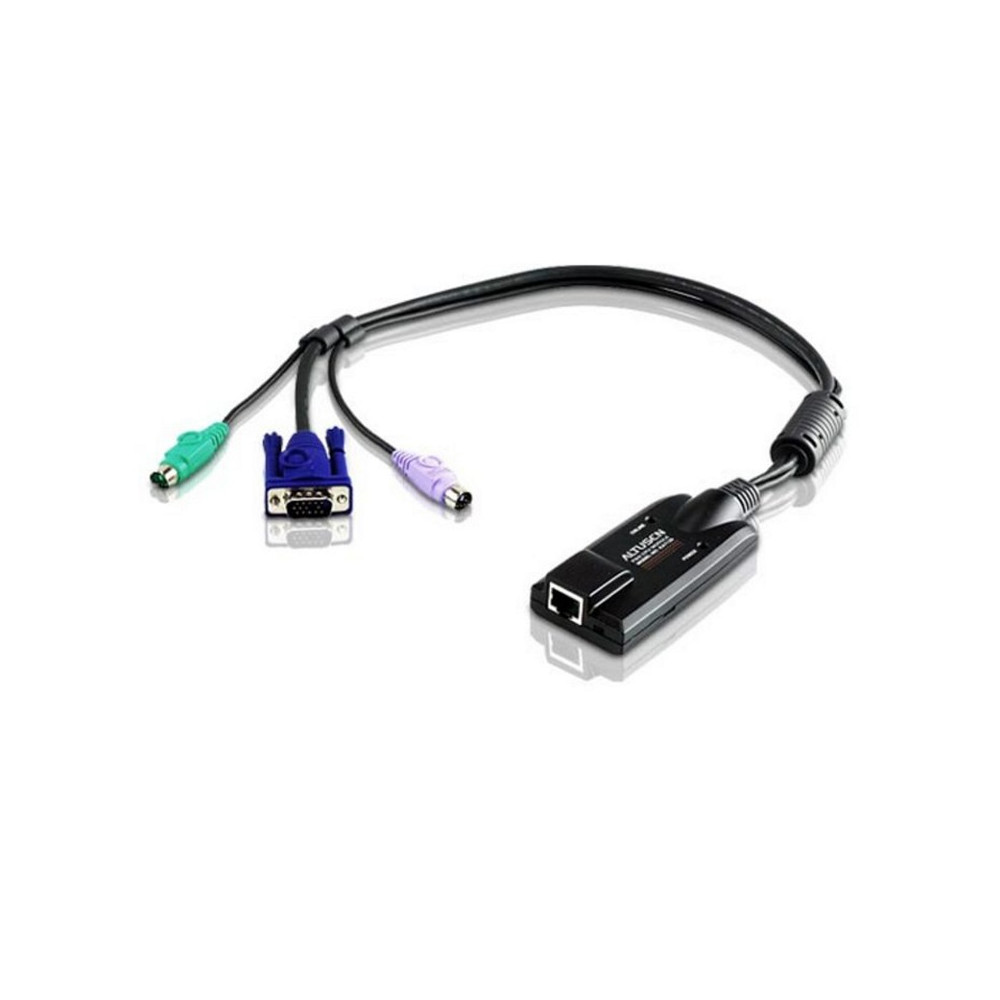 Aten KA7120-AX KVM Cable Adapter with RJ45 to VGA & PS/2 for KH, KL, KM and KN series - Image 1