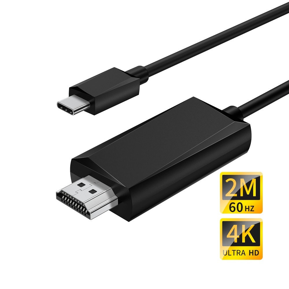 Choetech 6932112102089 CH0020 4K 60Hz USB-C to HDMI Cable 2M Black - Image 6