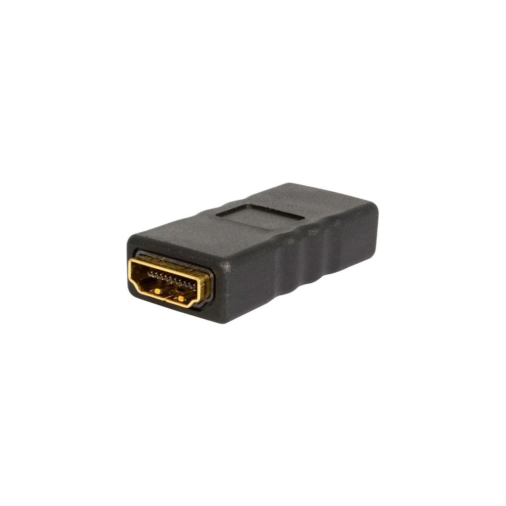 StarTech GCHDMIFF HDMI to HDMI Adapter, High Speed HDMI to HDMI Connector, 4K 30Hz HDMI to HDMI Coupler, HDMI Female to HDMI Female Converter - 1 x 19-pin HDMI HDMI 1.4 Digital Audio/Video Female - 1 x 19-pin HDMI HDMI 1.4 Digital Audio/Video Fe - Image 1