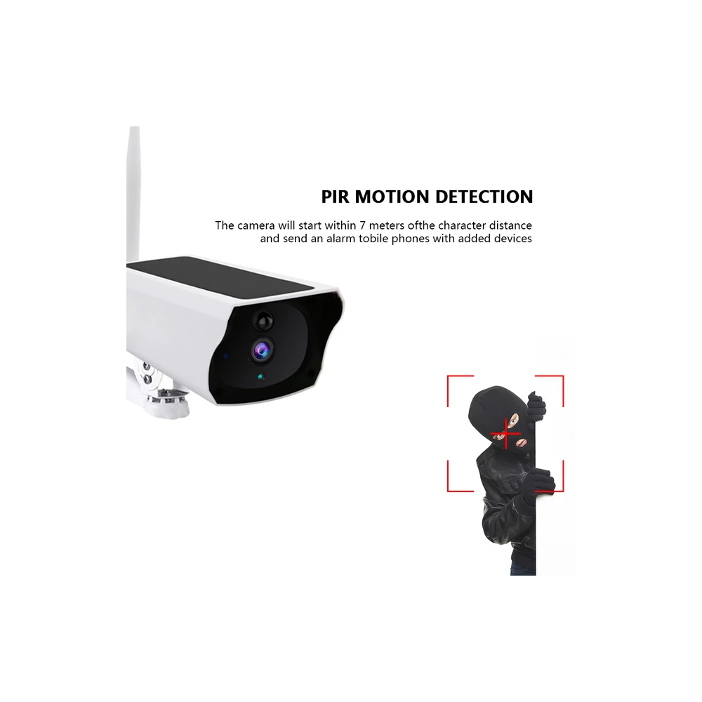 BDI ELEBDIY4P Y4P Security WiFi Camera with Solar & Battery - Image 4