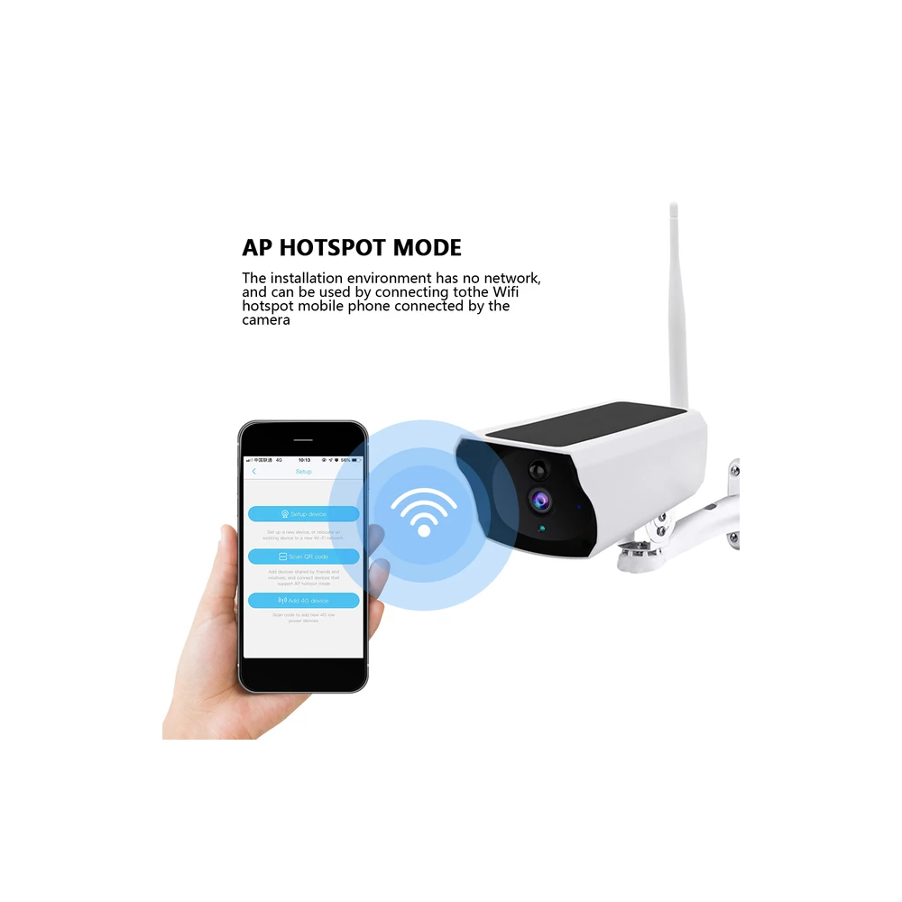 BDI ELEBDIY4P Y4P Security WiFi Camera with Solar & Battery - Image 7