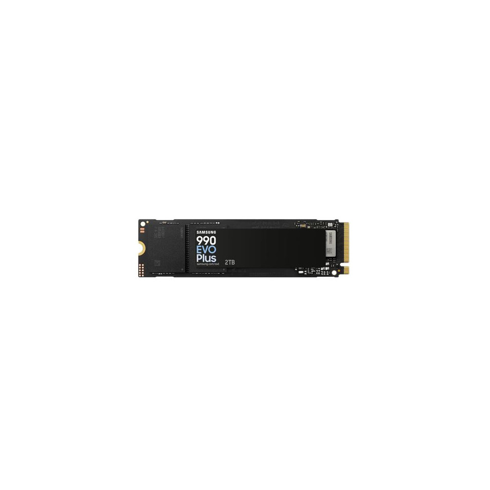 Samsung MZ-V9S2T0BW 990 EVO Plus 2TB PCIe Gen5 NVMe SSD 7250MB/s 6300MB/s R/W 1000K/1350K IOPS 1200TBW 1.5M hrs V-NAND TLC AES 256-bit Encryption 5yr wty - Image 1