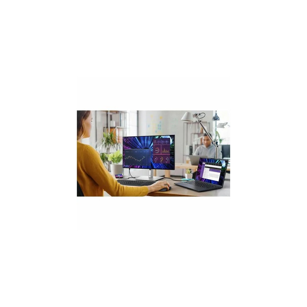 Dell U2424HE U-SERIES 24" (16:9) FHD IPS LED, HDMI, DP, USB-C(3),USB(4), H/ADJ, PIVOT,KVM,LAN, 3YR