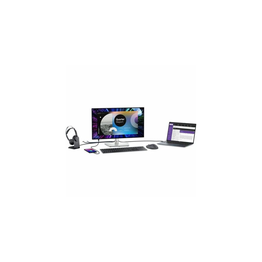 Dell U2424HE U-SERIES 24" (16:9) FHD IPS LED, HDMI, DP, USB-C(3),USB(4), H/ADJ, PIVOT,KVM,LAN, 3YR