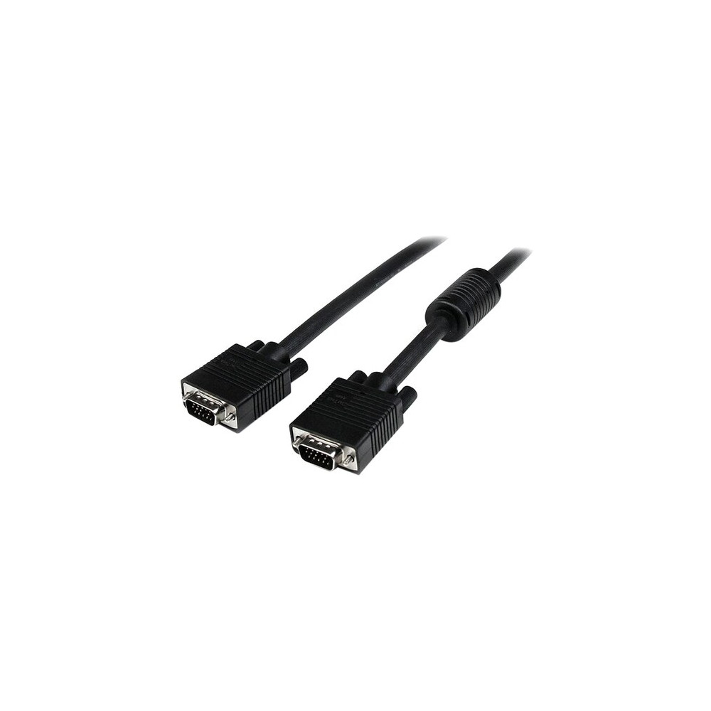 StarTech MXTMMHQ15M 15m Coax High Resolution VGA Monitor Cable - HD15 M/M - Connect your VGA monitor with the highest quality connection available - 15m vga cable - 15m vga video cable - 15m vga monitor cable -15m hd15 to hd15 cable - Image 1