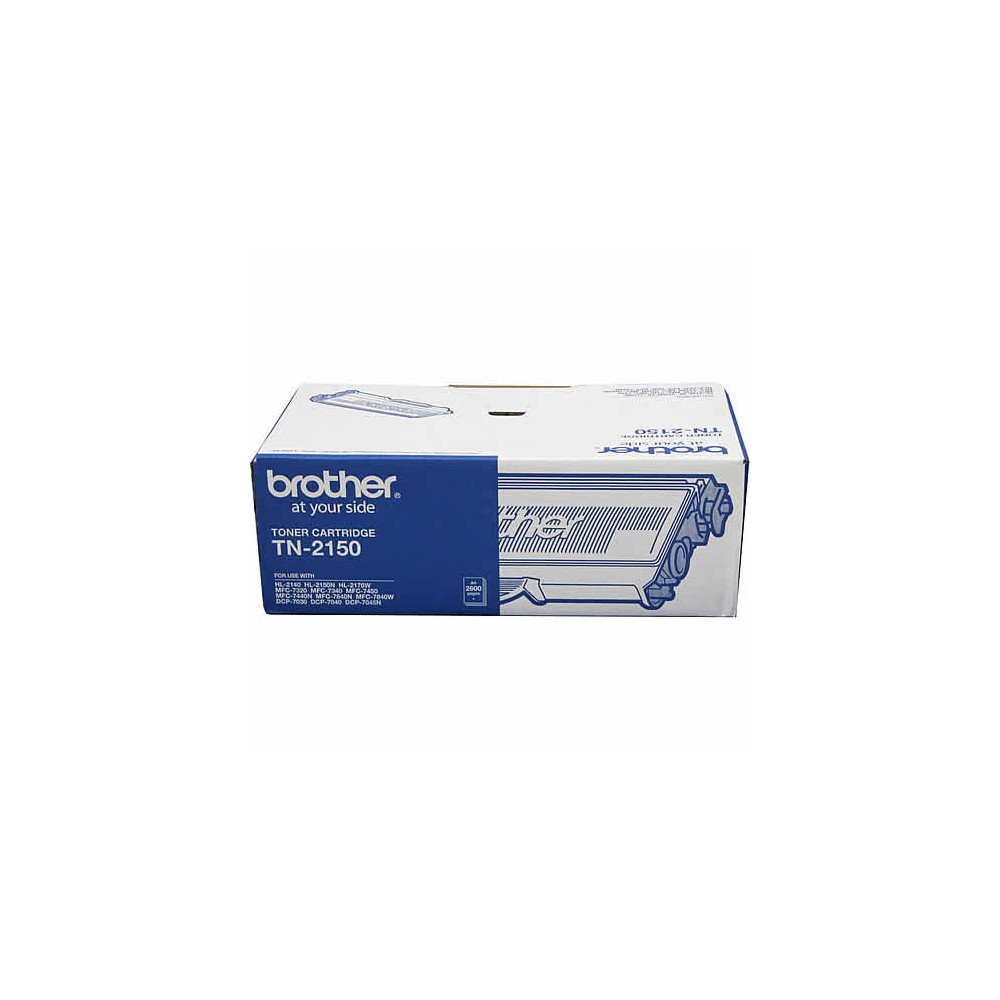 Brother TN-2150 Mono Laser Toner - High Yield, HL-2140/2142/2150N/2170W, DCP-7040, MFC-7340/7440N/7840W- up to 2600 p - Image 1