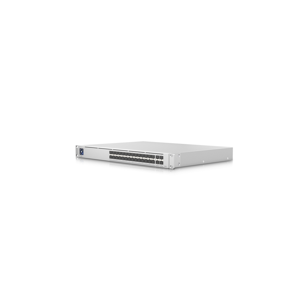 Ubiquiti USW-PRO-AGGREGATION UniFi SWITCH PRO AGGREGATION,(28)10G SFP+, (4)25G SFP28, 760Gbps, RACK MOUNT,1YR - Image 1