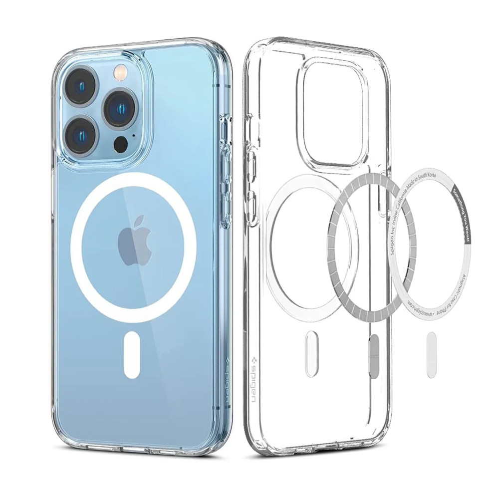 USP ACWMS7P Apple iPhone 8 Plus/ iPhone 7 Plus (5.5') Clear Case with MagSafe - Built-in magnets, Scratch Resistant, Crystal Clear, 5 Years Warranty - Image 1
