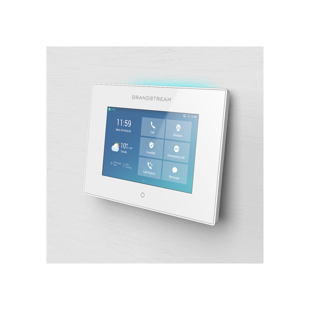 Grandstream GSC3570 HD Intercom and Facility Control Station, 7-inch touch screen LCD and full duplex 2-way HD audio - Image 1