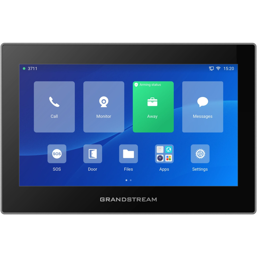 Grandstream GSC3575 ,7-inch Touchscreen,HD Camera,8xAlarm,Secure Boot & Data,Built-in Wi-Fi, PoE, and Bluetooth - Image 1