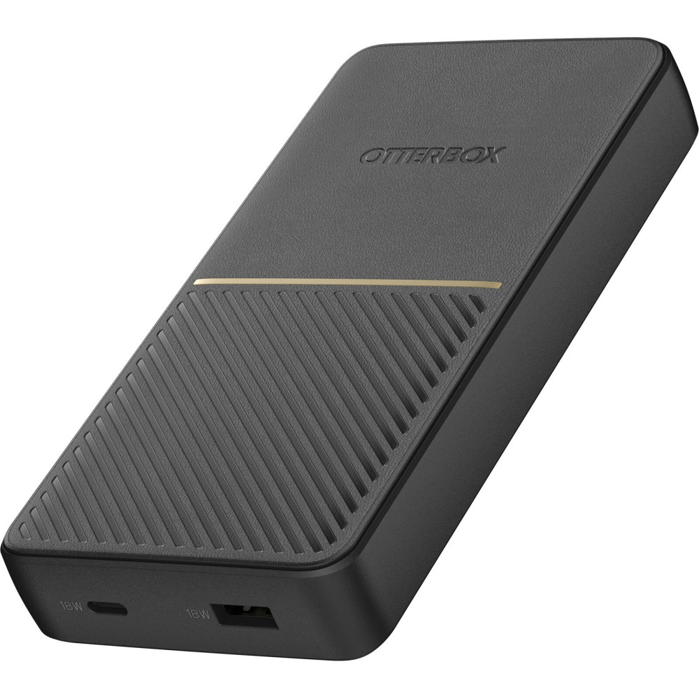 Otterbox 78-80642 Fast Charge Power Bank 20K mAh - Black , Dual Port USB-C (18W) & USB-A (18W), Includes USB-C Cable (15CM), 2 Years Warranty - Image 1