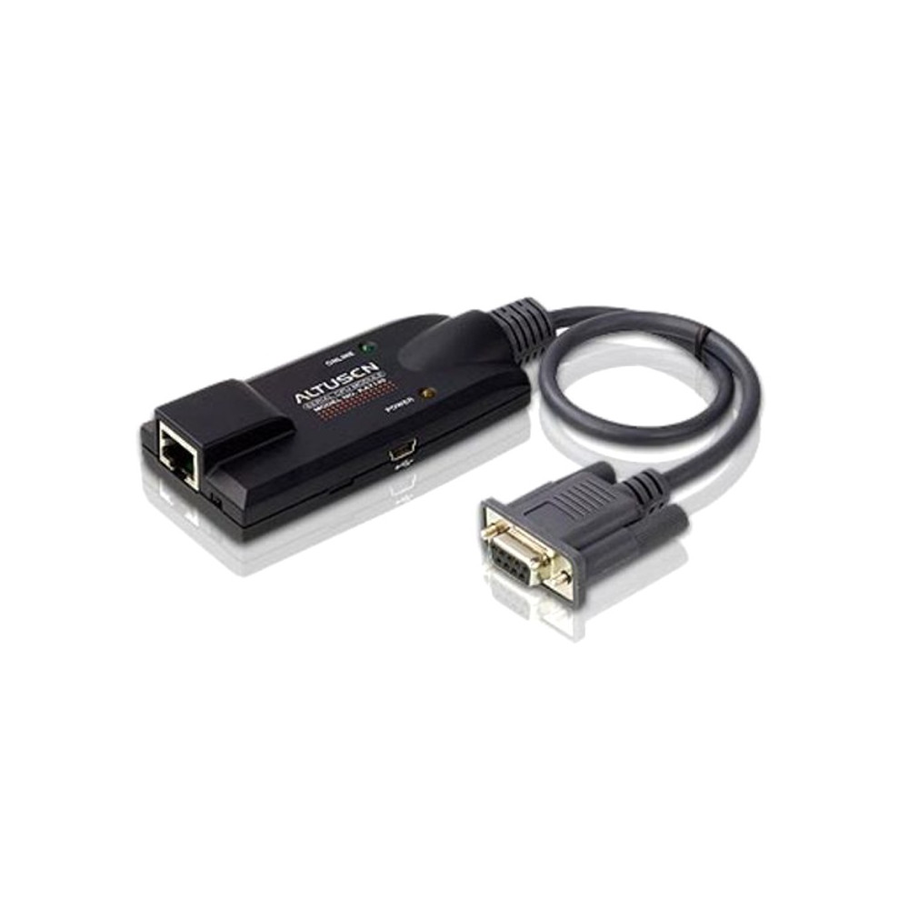 Aten KA7140-AX KVM Cable Adapter with RJ45 to Serial Console to suit KN21xxV, KN41xxV, KN21xx, KN41xx, KM series - Image 1