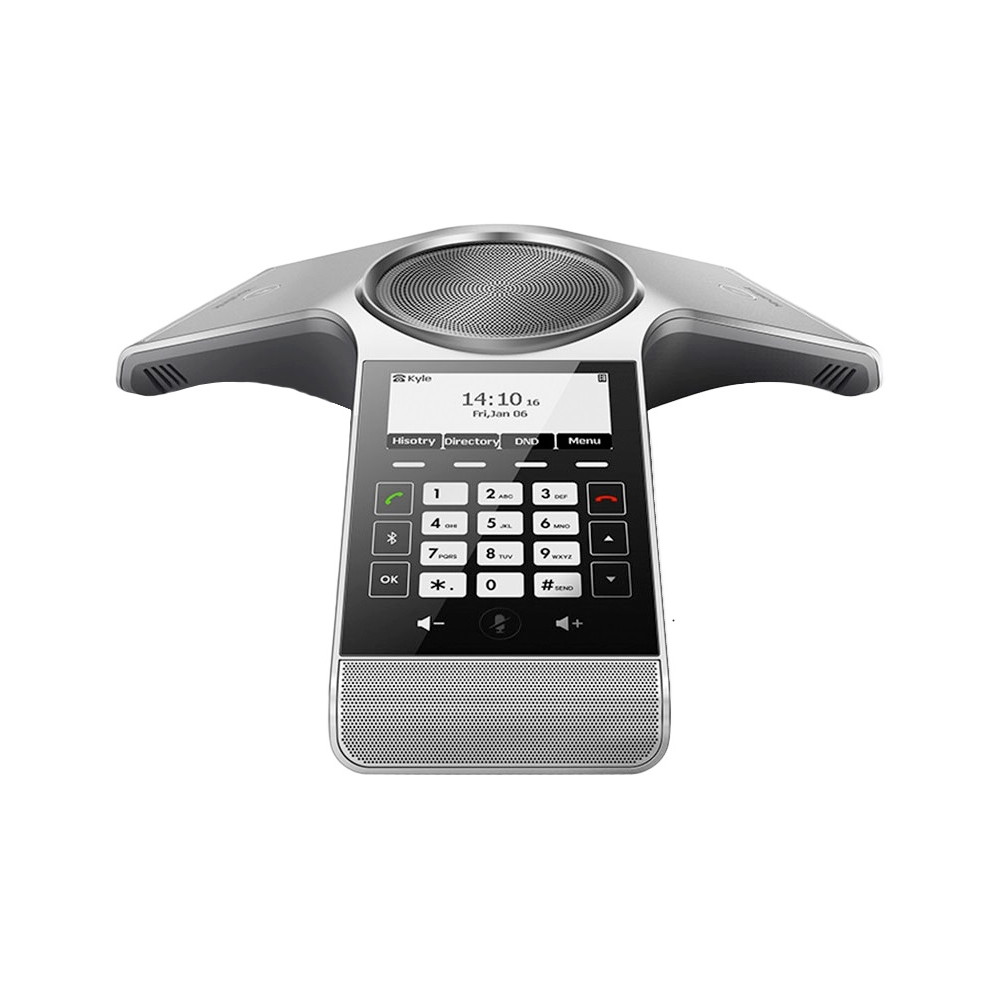 Yealink CP930W Wireless DECT Conference Phone,Huddle Room With Up to 6 People,Noise Proof Technology,Voice Pickup,Hybrid UC Meeting,Touch Keyboard - Image 1