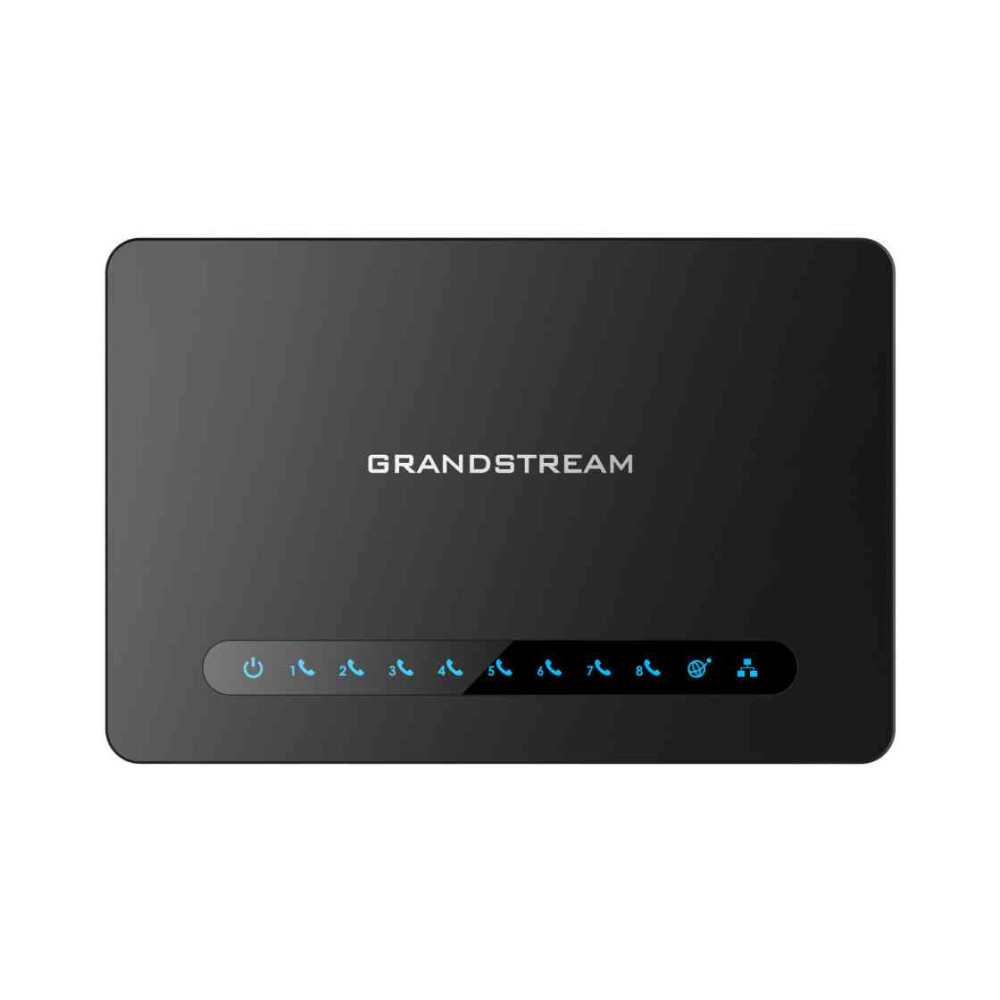Grandstream HT818 *LS* FXS ATA, 8 Port Voip Gateway, Dual GbE Network, Supports 2 SIP profiles and 8 FXS ports, Supports T.38 Fax for reliable Fax-ove - Image 1