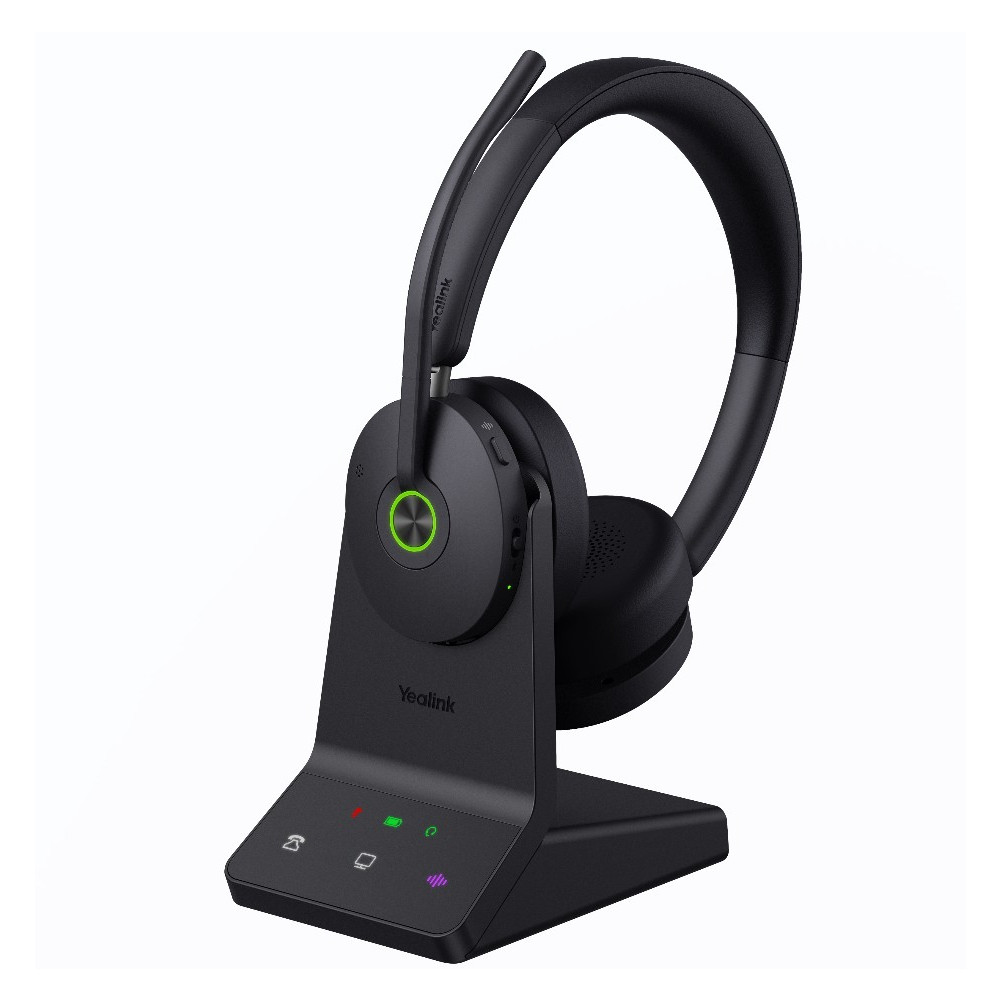 Yealink WH68-UC WH68 Dual UC DECT & Bluetooth Wireless Technology, 4-Mic Hybrid ANC, 4-Mic Noise Cancellation, All-Day-Wearing Comfort - Image 1