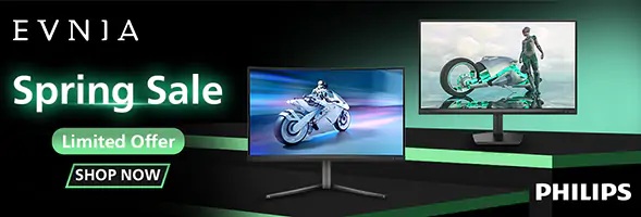 Philips Evnia Spring Sale
